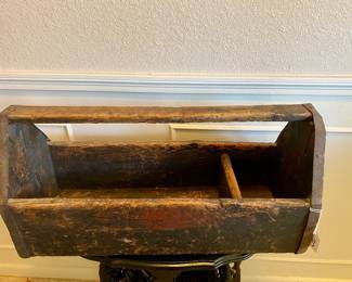 antique toolbox, very cool