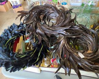 feather wreaths