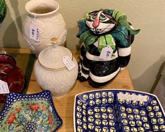 Lenox and Polish pottery