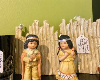 Gregory Perillo sculptor 1929-2021 Sagebrush kids, 4-piece set