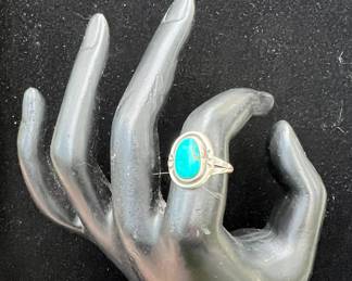 Sterling and Turquoise