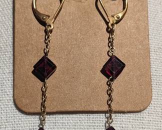 Garnet Earrings