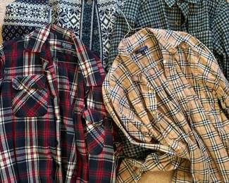 We have Burberry, Pendleton, Ralph Lauren and more
