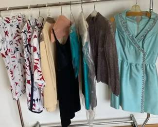 Lot of Vintage Ladies Clothing  Dresses, Jackets  Evening Wear