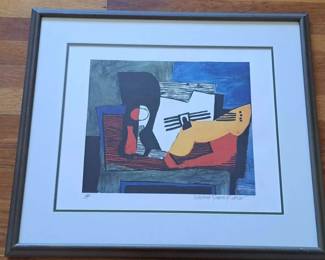 Pablo Picasso Gicle Print  Still Life With Guitar II