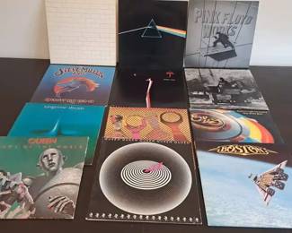 Lot Of Classic Rock Vinyl Records Pink Floyd