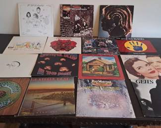 Lot of 15 Classic Rock Vinyl LPs  Grateful Dead, J. Geils Band  More