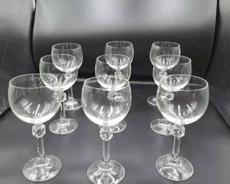 Set of 9 Thomas Wine Glasses