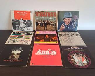 Lot of Vinyl LPs  Soundtracks, Broadway  Frank Sinatra