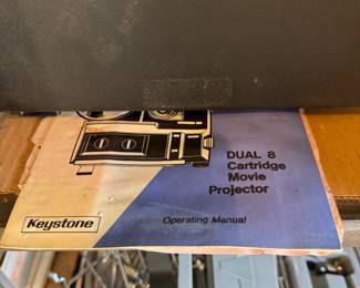 Keystone dual 8 cartridge projector
