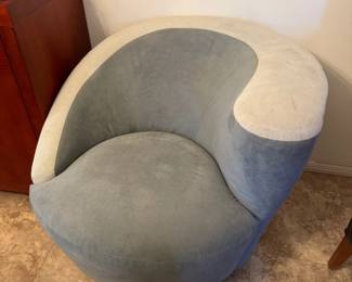 MCM swivel chairs set of 2