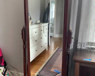 Late 20th Imported dressing mirror62"h x 24"