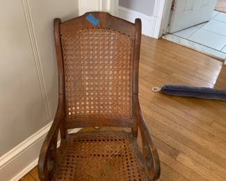 child's cane rocker (as is)