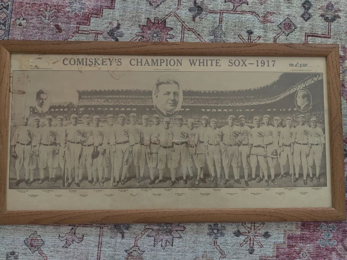 1917 White Sox photograph