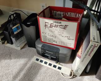 Cords and office supplies 