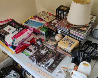 Office supplies and CD's 