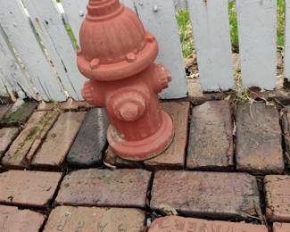 Cement fire hydrant 