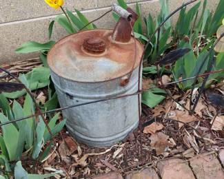 Vintage kerosene can