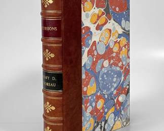 Henry David Thoreau "Excursions" First Edition 1863