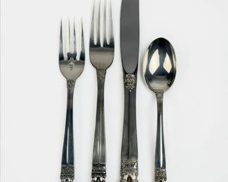 (46pc) Sovereign Hispania by Gorham Sterling Flatware Set