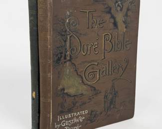 (2) "The Dore Bible Gallery" Illustrated by Gustave Dore