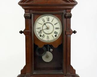 Antique 1886 Seth Thomas "St Paul" Shelf Clock