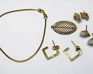 Group of Misc. 14K Yellow Gold Jewelry