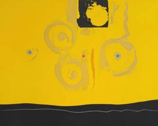 Helen Frankenthaler "Plaza Real" Color Etching & Aquatint