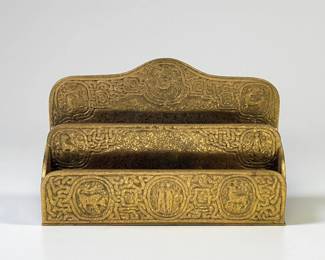 Tiffany Zodiac Bronze Letter Rack