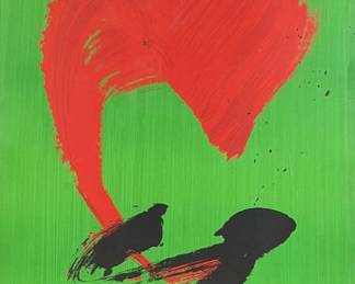 Gerard Schneider "Composition Abstraite IV" Screenprint