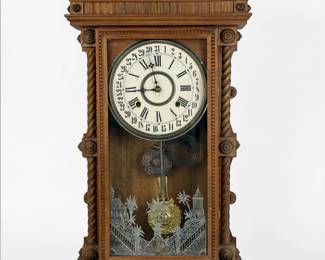 Wm. L. Gilbert Co. Calendar Clock