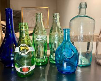 Vintage Glass Bottles