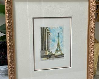 Paris lithograph