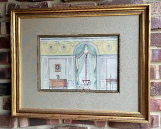 1800’s Original lithograph with COA