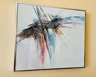 Jan Dorer Vintage Painting 