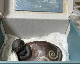 Lladro African Baby