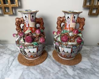 Pomegranate vases 