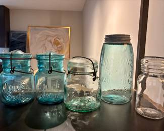 Antique Ball Glass Jars Canning Jars