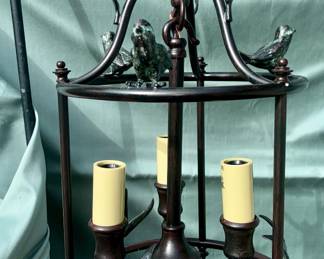 New hanging Light oil rubbed bronze Birds motif