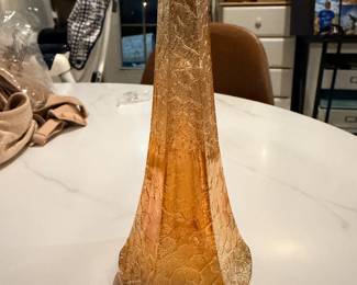 Carnival Glass Car Vase