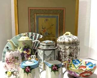 Asian Inspired with Porcelain Decor