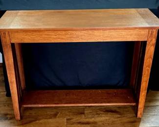 Wooden Shaker Style Console Table