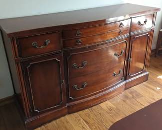 Bernhardt Bowfront Wood Buffet