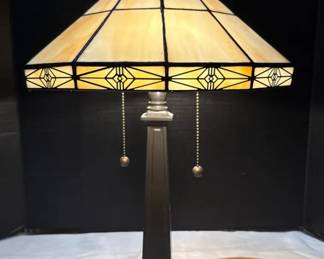 Tiffany Style Mission Lamp