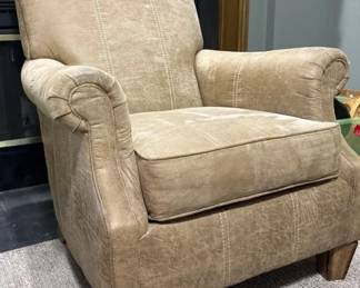 Flexsteel Faux Suede Chair