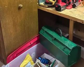 SKIL Tools, Battery Charger, Tool Box