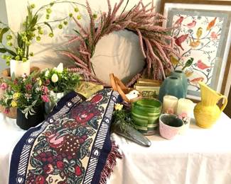 McCoy Shawnee Pottery Pitcher and Other Country Decor