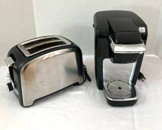 Oster Toaster And Keurig Mini Plus Brewer