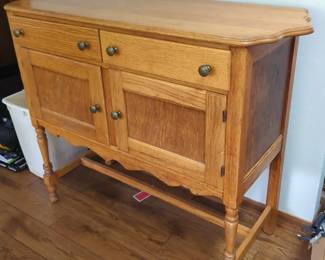 Vintage Oak Sideboard
