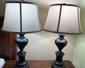 Matching 3way Lamps with Shades